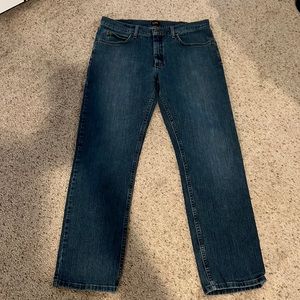 Men’s Lee Regular Fit Blue Jeans size 36x32
